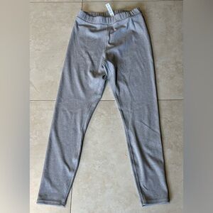 ALO Yoga Heather Gray Ribbed Leggings